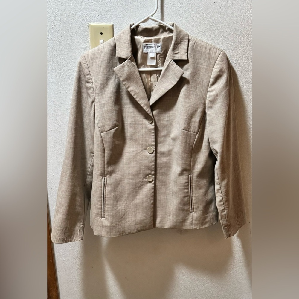 Vintage Pendleton wool  blazer..